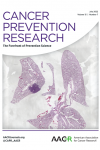 Cover of Cancer Prevention Research article