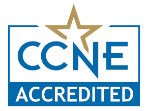 CCNE Accreditation seal