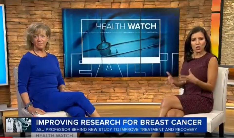 Dr. Linda Larkey Research Featured on Good Morning Arizona News Screenshot