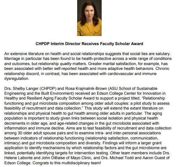 Article of Langer Award