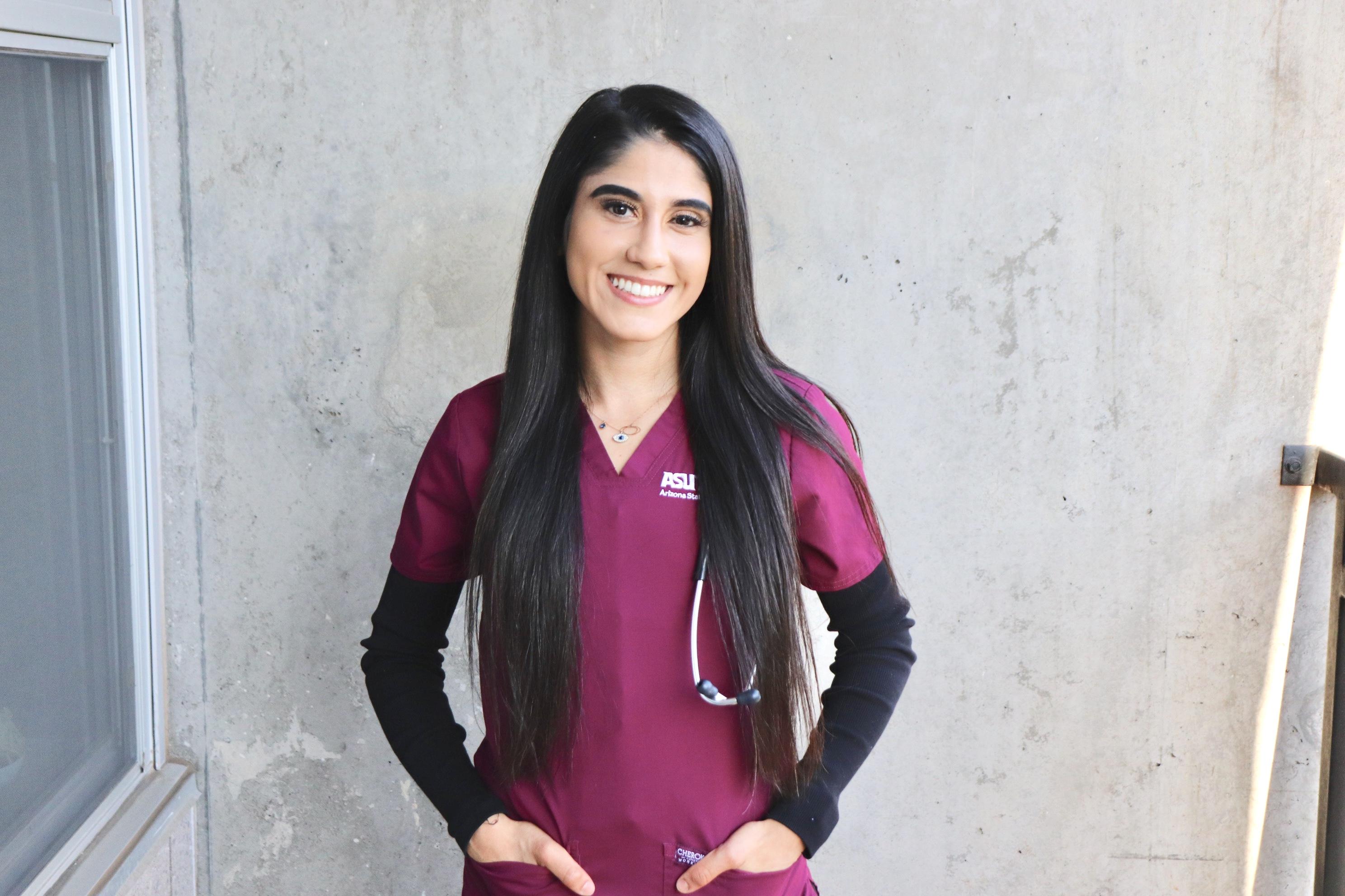 Image of CHPDP Student in Scrubs
